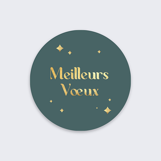 Stickers Voeux  Graphic Star