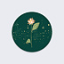 Stickers Voeux  Cycle Floraison