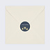 Stickers Voeux Bougies étincelantes