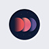 Stickers Voeux Cosmos