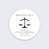 Stickers Voeux Entreprise Avocat Recto
