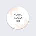 Stickers Voeux Entreprise Logo Recto