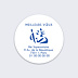 Stickers Voeux Entreprise Notaire Recto