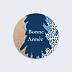 Stickers Voeux Entreprise Sapin Pointillisme Recto