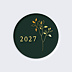 Stickers Voeux Plante Évolutive