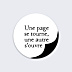 Stickers Voeux Une page se tourne