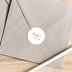 Stickers Voeux Paillette