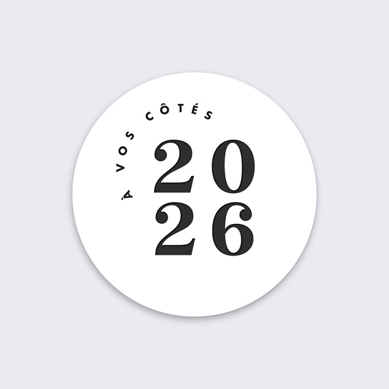 Stickers Voeux À Vos Côtés