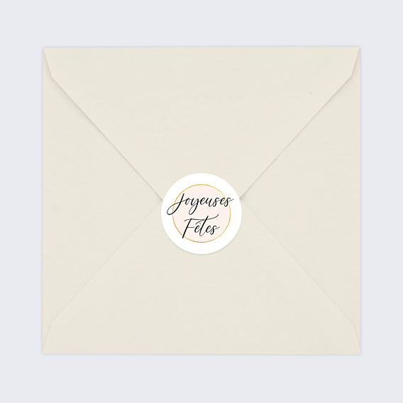 Stickers vœux entreprise Frame Après 4