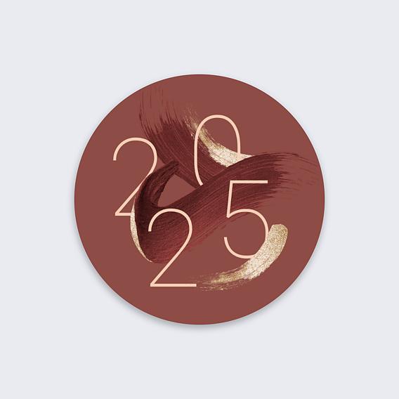 Stickers Voeux  Peinture