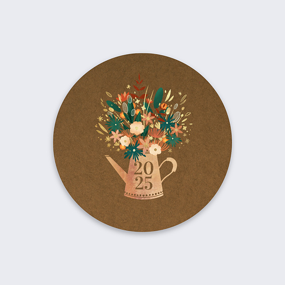 Stickers Voeux  Floraison