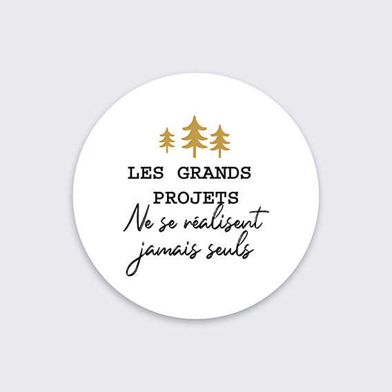 Stickers Voeux Grands Projets
