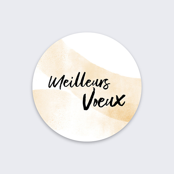 Stickers Voeux Toile