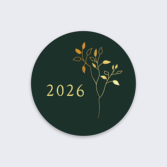 Stickers Voeux Plante Évolutive