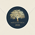 Stickers Voeux Arbre