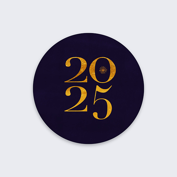 Stickers Voeux  Étoiles Suspendues