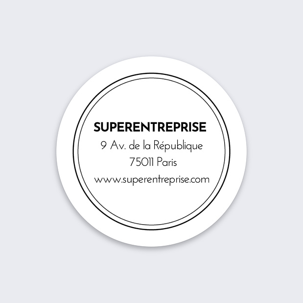Stickers Voeux Immobilier Recto