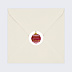Stickers Voeux  Boule de Noël