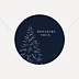 Stickers Voeux  Sous La Neige