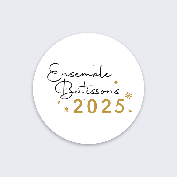 Stickers Voeux  Bâtissons