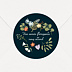 Stickers Voeux Entreprise Année Florissante
