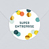 Stickers Voeux Entreprise Confettis Chic