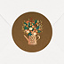 Stickers Voeux Entreprise Floraison
