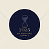 Stickers Voeux Entreprise Sablier