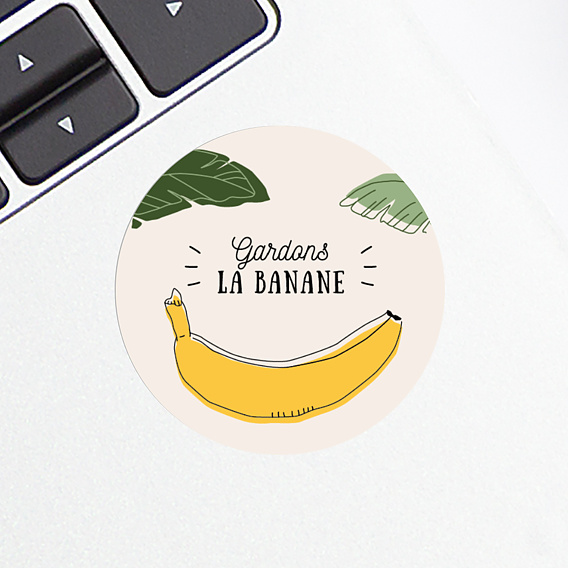 Sticker professionnel Banane