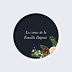 Stickers Voeux Personnalisable Senteurs d'Hiver