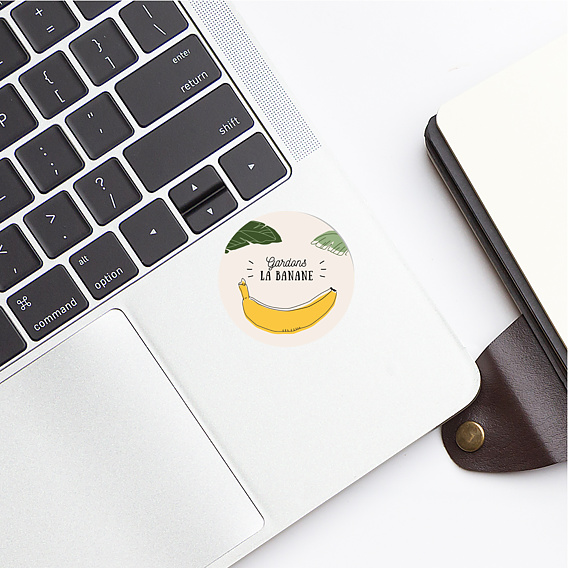 Sticker professionnel Banane Après 4