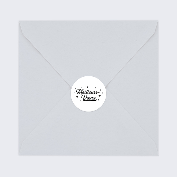 Stickers vœux Meilleurs Vœux Après 4