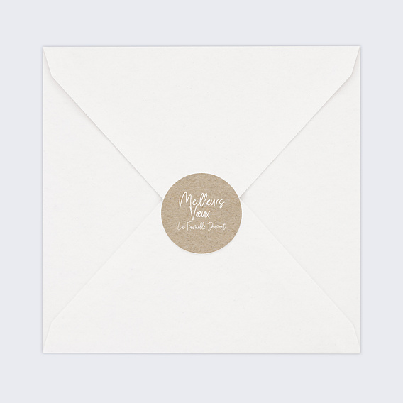 Stickers vœux Pola à Souhaits Après 4