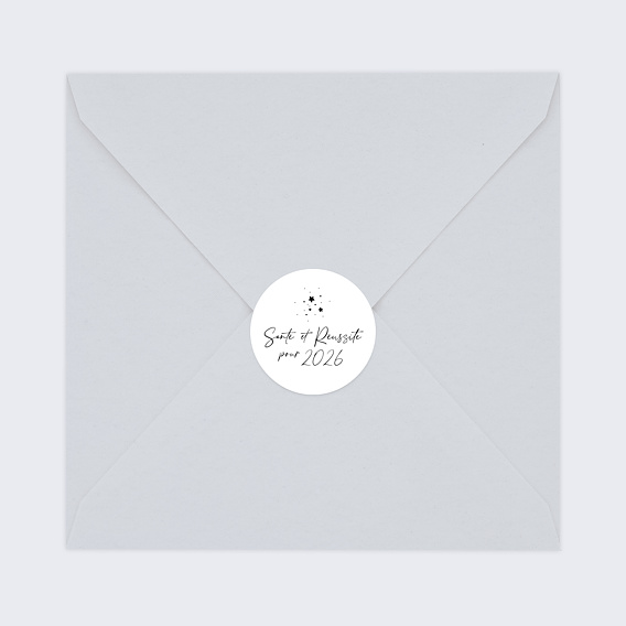 Stickers vœux Santé et Réussite Après 4