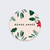 Stickers Voeux  Herbier d'Hiver