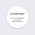 Stickers Voeux  Joli Village Recto