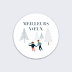 Stickers Voeux  Patinoire Recto
