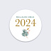 Stickers Voeux  Sylvestre Recto