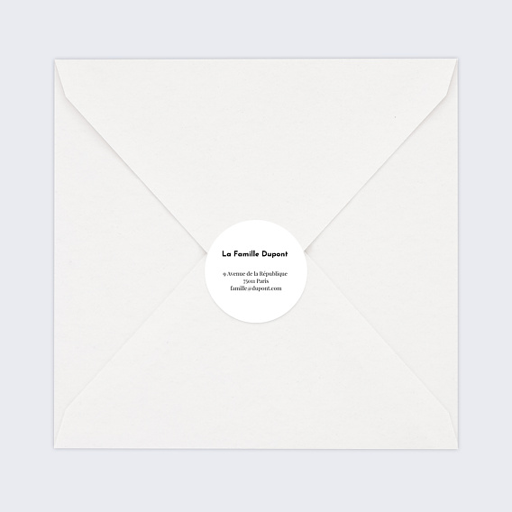 Stickers vœux Joli Village Après 4