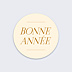 Stickers Voeux Personnalisable Bonne Année