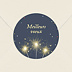 Stickers Voeux Personnalisable Noël festif