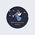 Stickers Voeux Personnalisable Petits Anges