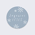 Stickers Voeux Personnalisable Doux Flocons