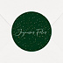 Stickers vœux Paillettes