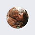 Stickers Voeux Personnalisable Plumetis