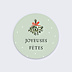 Stickers Voeux Personnalisable Gui Aquarelle