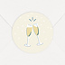 Stickers Voeux  Coupe de Champagne