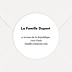 Stickers Voeux  Joli Village