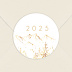 Stickers Voeux  Paysage d'Hiver