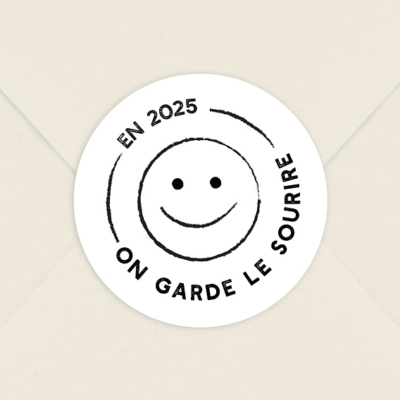 Stickers Voeux  Smile